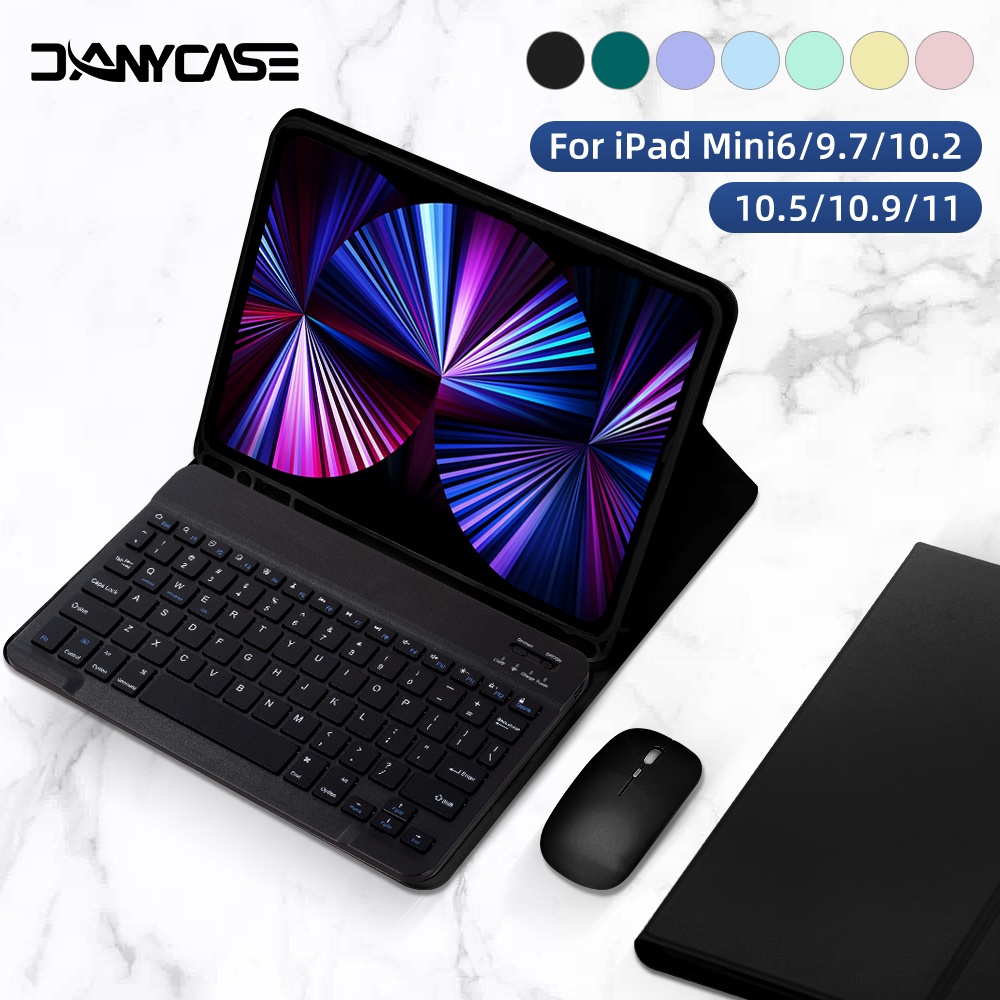 Desk Setup Ipad - حافظة مع لوحة مفاتيح وماوس لأجهزة