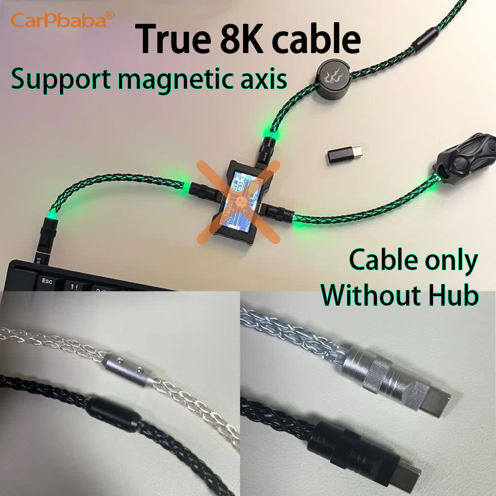 Desk Setup Hub - K4HM6 محور بيانات USB من النوع