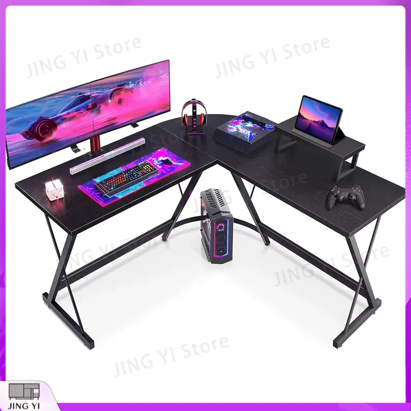 Desk Setup No Computer - طاولة ألعاب على شكل حرف L