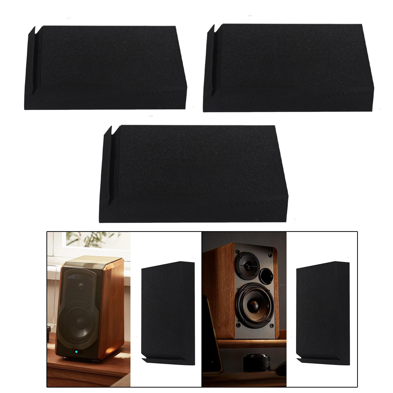 Speaker Desk Setup - وسادة عزل استوديو إسفنجية لتخفيف الصوت،