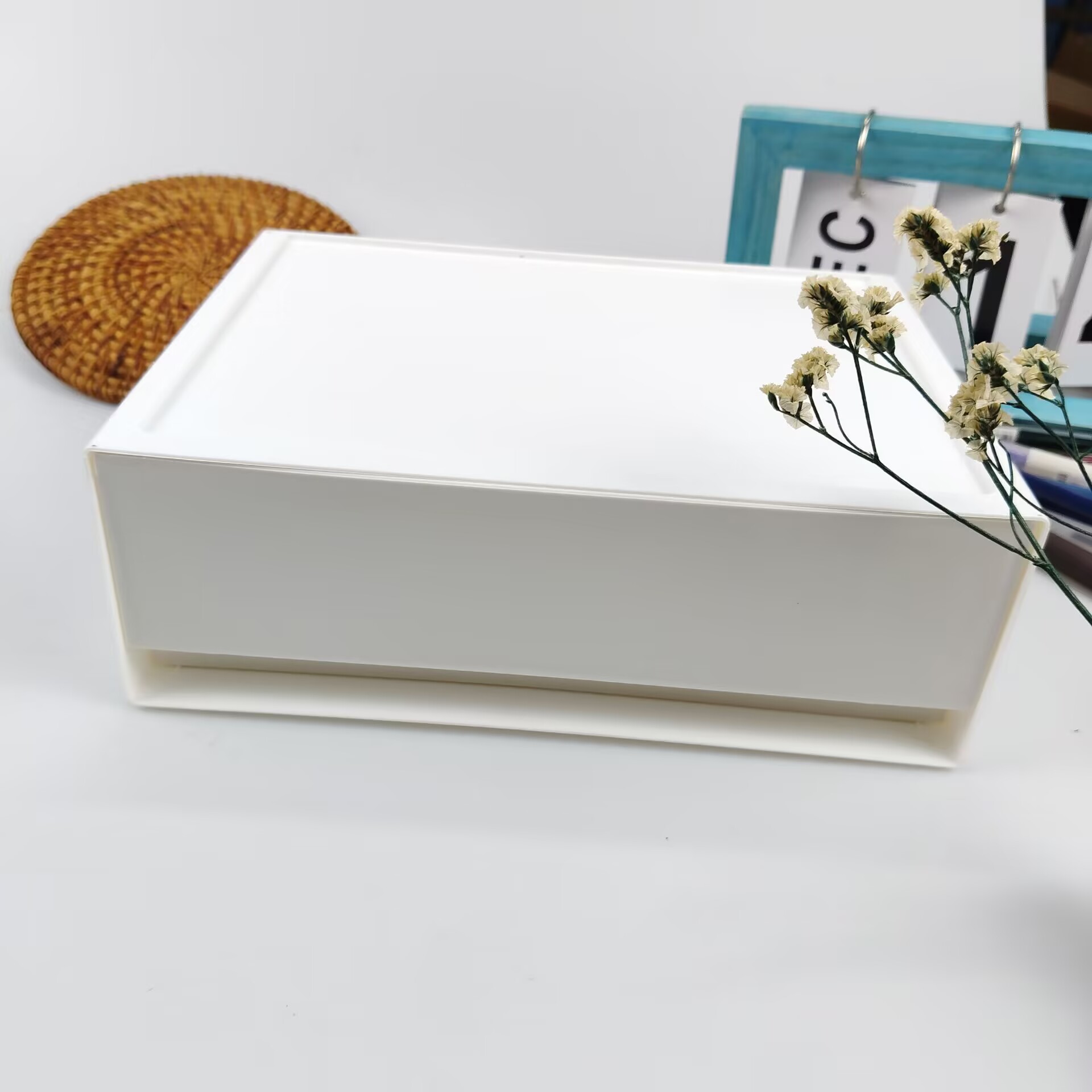 Desk Setup Shelves - صندوق تخزين سطح المكتب، درج، رف
