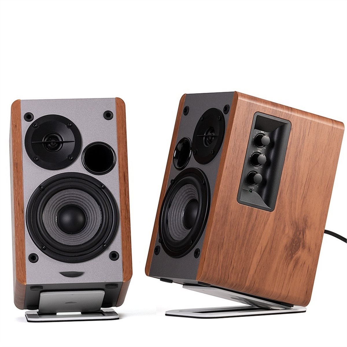 حاملان لمكبرات الصوت المكتبية  - مراجعة Speaker Desk Setup وسعره