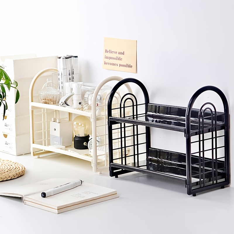 قطعة واحدة من رف منظم سطح المك - مراجعة Desk Setup Shelves وسعره