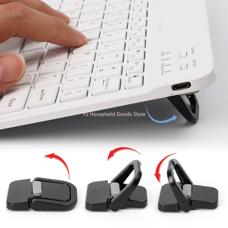 قطعتان من حوامل لوحة المفاتيح، - مراجعة Desk Setup Mac وسعره