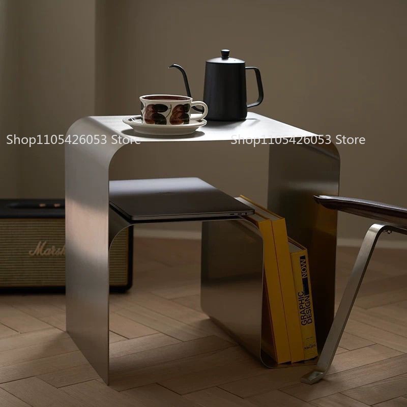 طاولة جانبية من الفولاذ المقاو - مراجعة Desk Setup Shelves وسعره