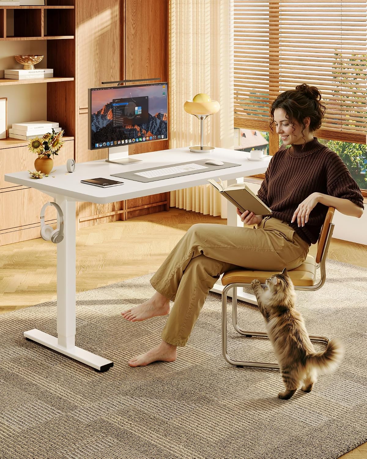 مكتب قابل للتحويل FLEXISPOT EN - مراجعة Desk Setup One Monitor وسعره