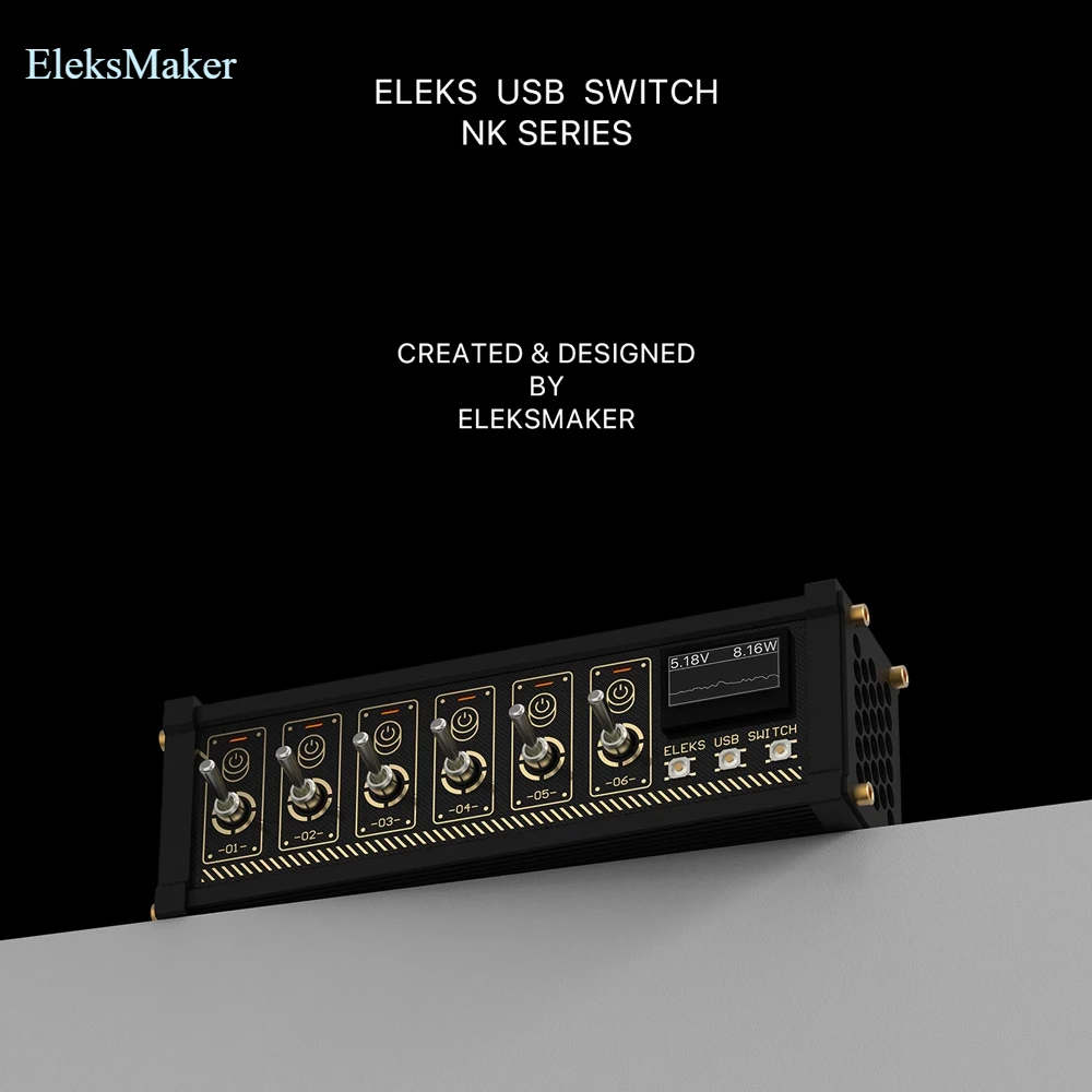 EleksMaker NK MK Switch USB Hu - مراجعة Desk Setup Hub وسعره