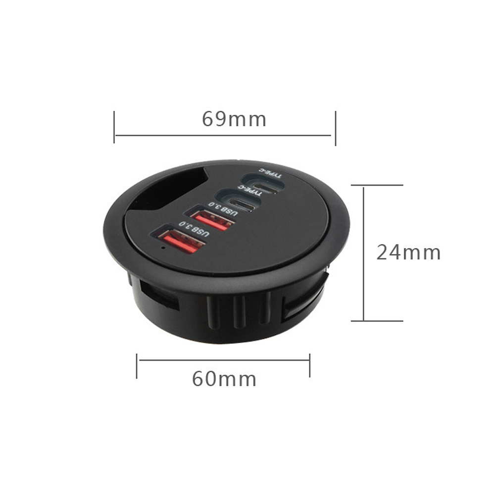 USB مكتب Hub USB3.0 HUB مع 2 م - مراجعة Desk Setup Hub وسعره