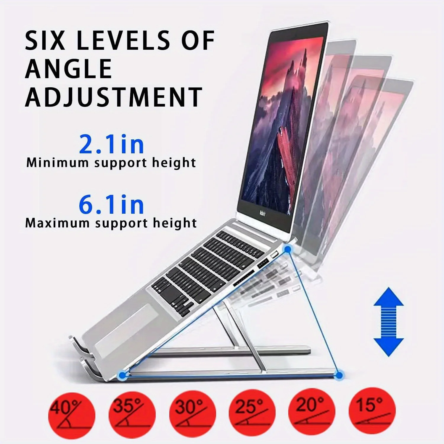حامل كمبيوتر محمول قابل للطي م - مراجعة Desk Setup Mac وسعره