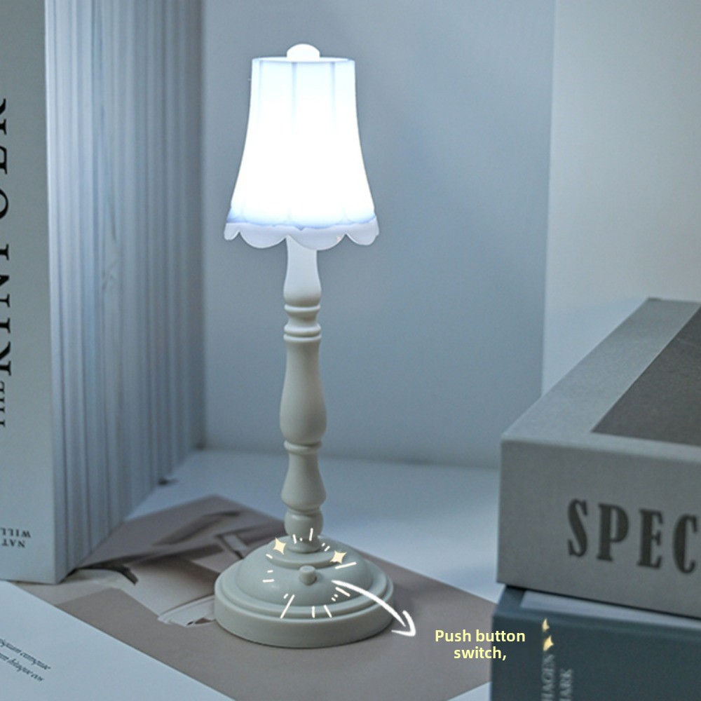 ضوء ليلي LED عتيق - مصباح طاول - مراجعة Desk Setup Vintage وسعره