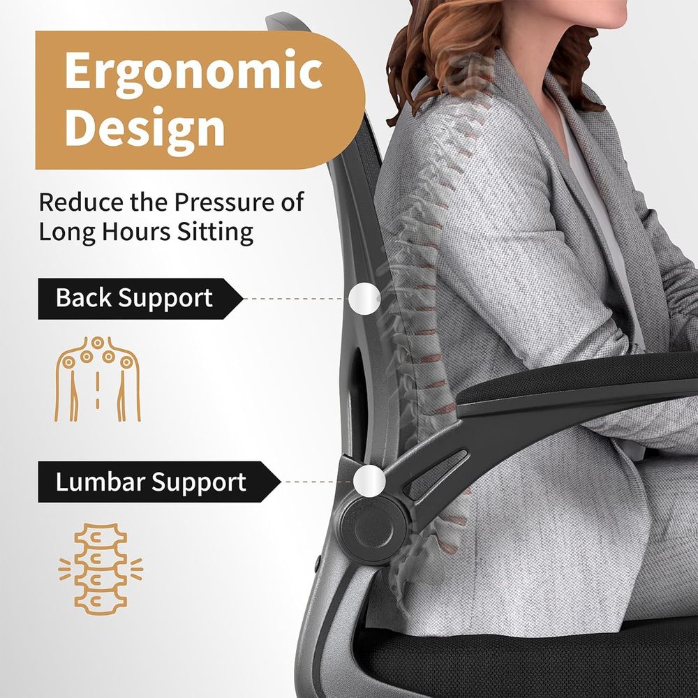 مجموعة كراسي مكتبية مكونة من 1 - مراجعة Desk Setup Black And Wood وسعره