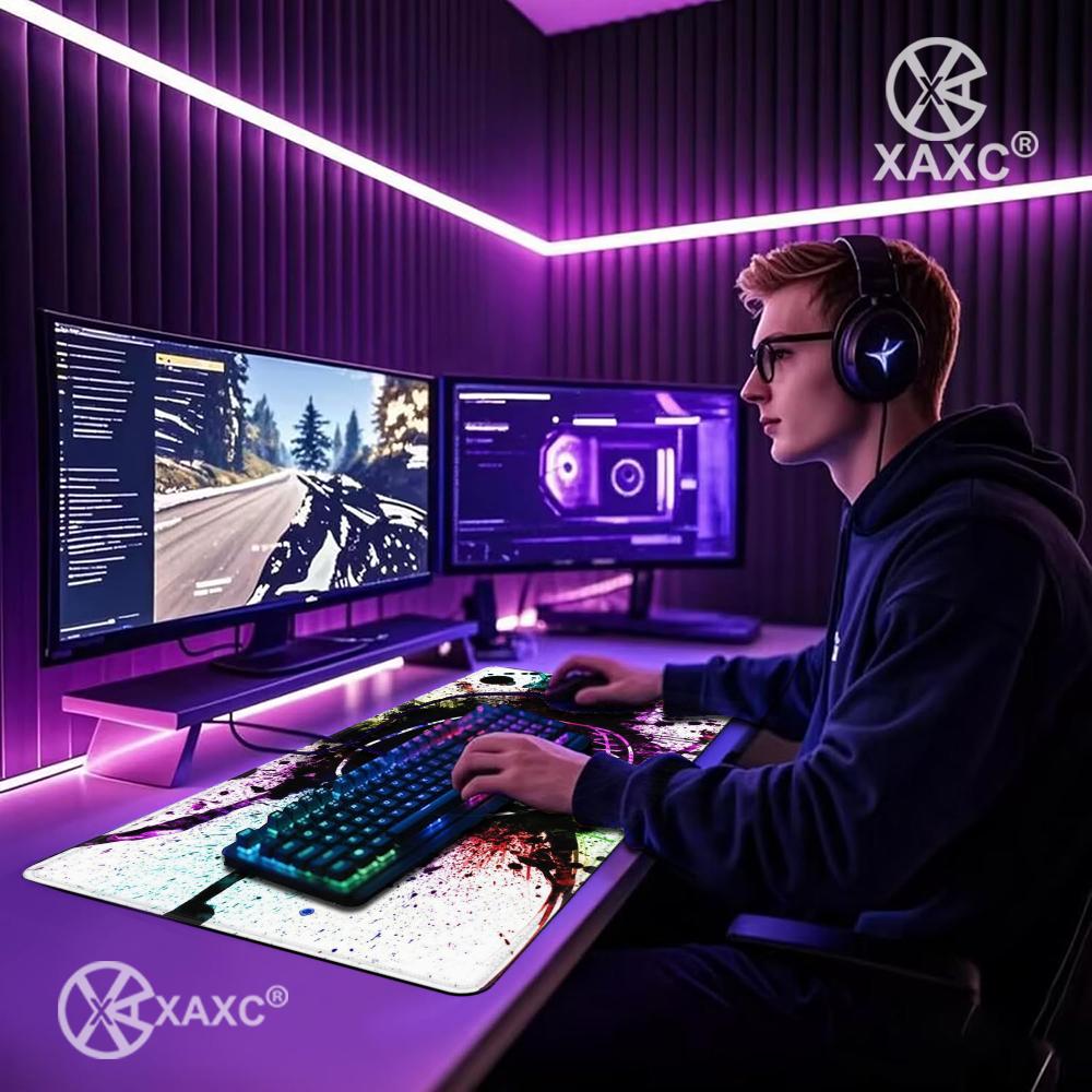 لوحة ماوس مانعة للانزلاق للألع - مراجعة Desk Setup Pc And Laptop وسعره