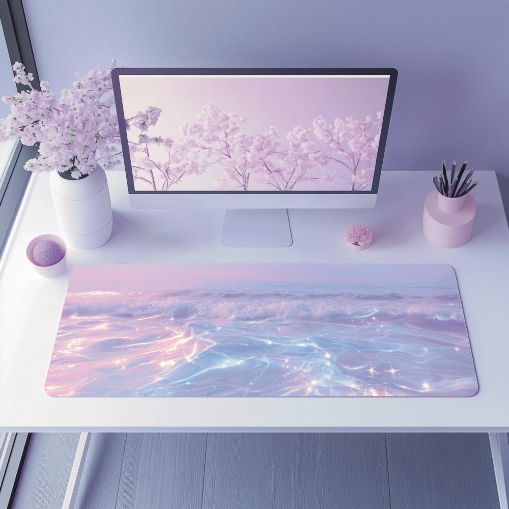 سجادة مكتب جمالية بألوان الباس - مراجعة Desk Setup Gifts وسعره