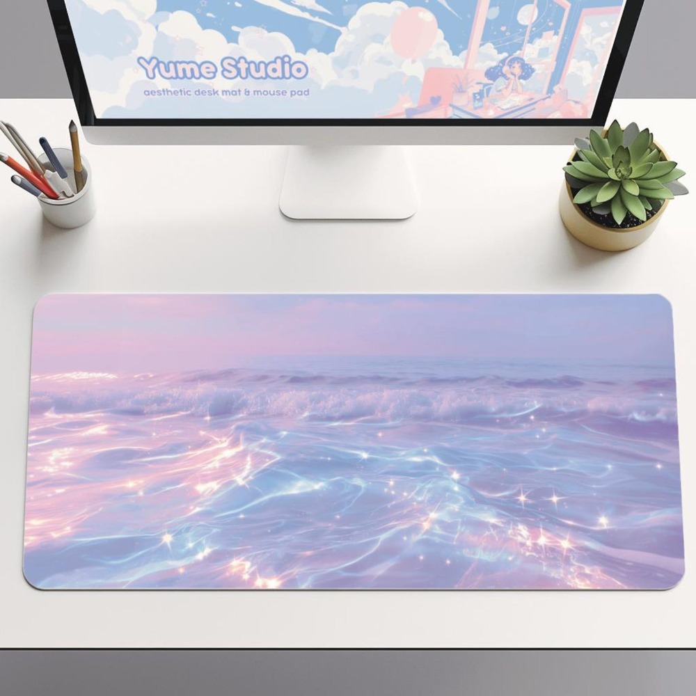 سجادة مكتب جمالية بألوان الباس - مراجعة Desk Setup Gifts وسعره