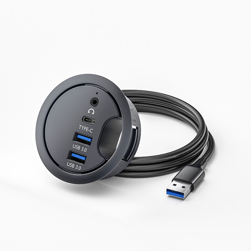 محور USB 3.0 جبل في محطة إرساء - مراجعة Desk Setup Hub وسعره