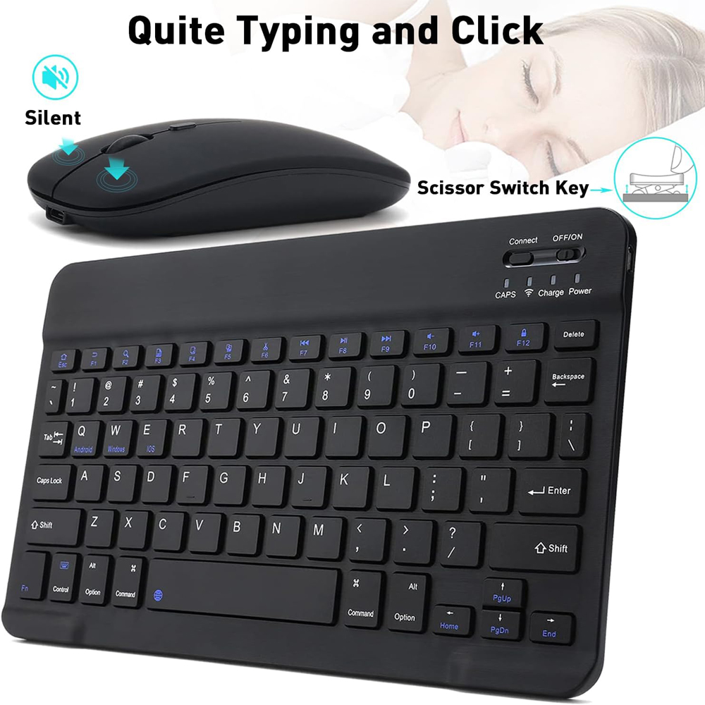 لوحة مفاتيح صغيرة لاسلكية تعمل - مراجعة Desk Setup Ipad وسعره