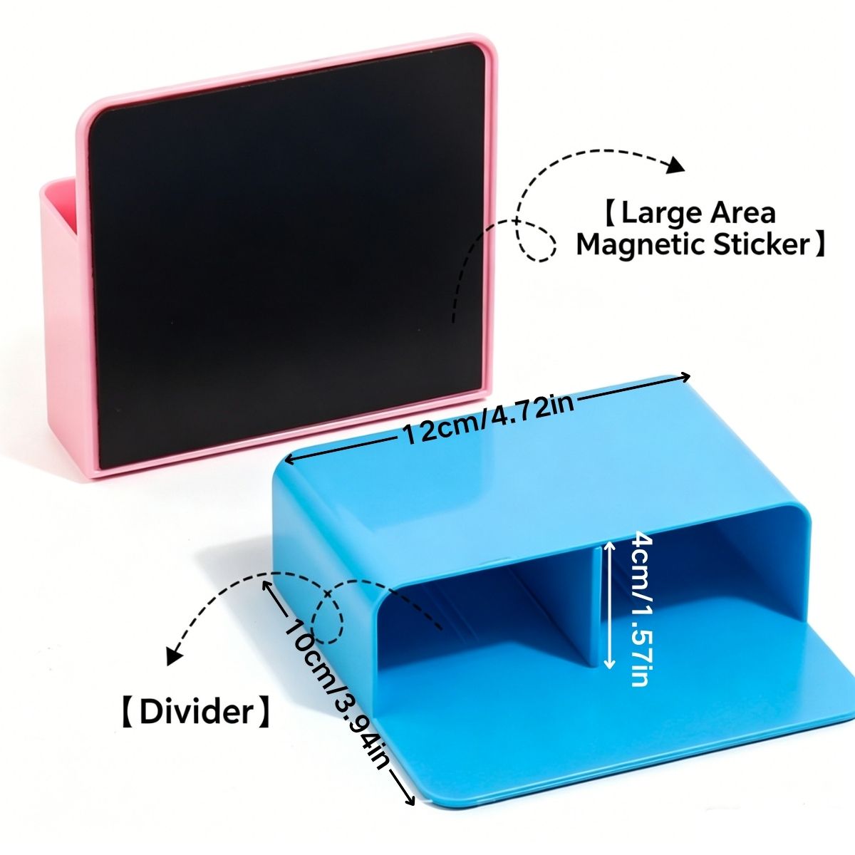 قطعتان من حامل أقلام مغناطيسي  - مراجعة Pen Cup Magnetic وسعره