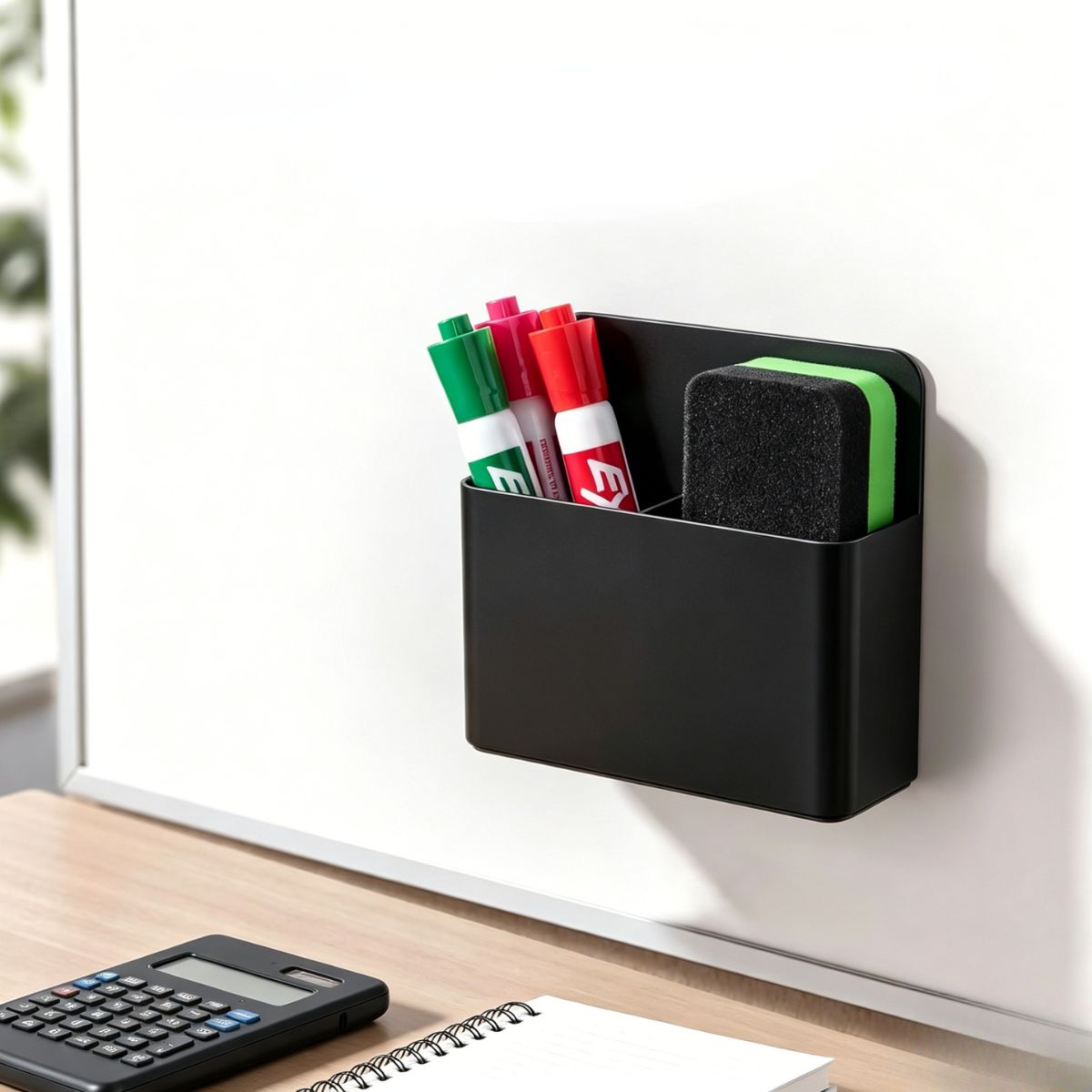 قطعتان من حامل أقلام مغناطيسي  - مراجعة Pen Cup Magnetic وسعره