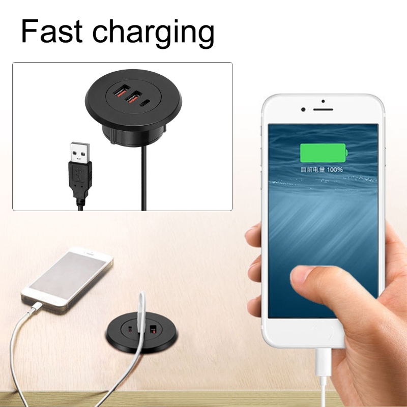 مقسم شحن USB من النوع C لمكتب  - مراجعة Desk Setup Hub وسعره