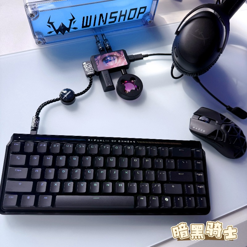 موزع USB من WINSHOP Esports HU - مراجعة Desk Setup Hub وسعره