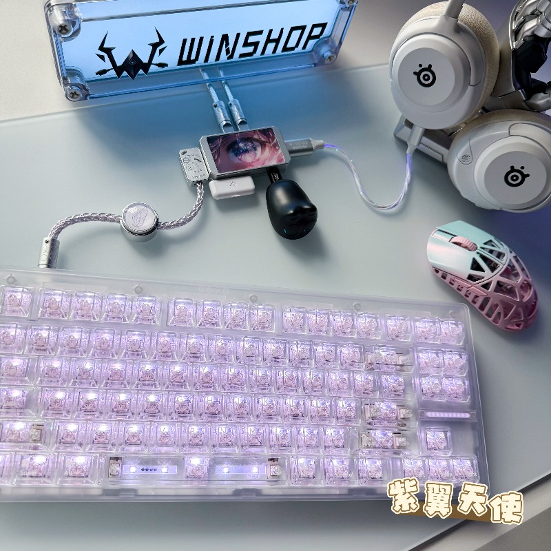 موزع USB من WINSHOP Esports HU - مراجعة Desk Setup Hub وسعره