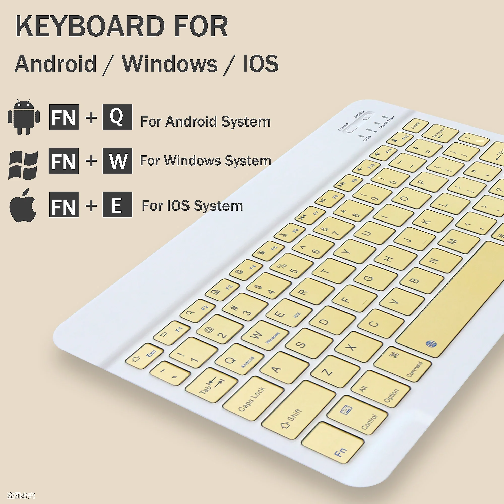 حافظة لوحة مفاتيح بلوتوث ملونة - مراجعة Desk Setup Ipad وسعره