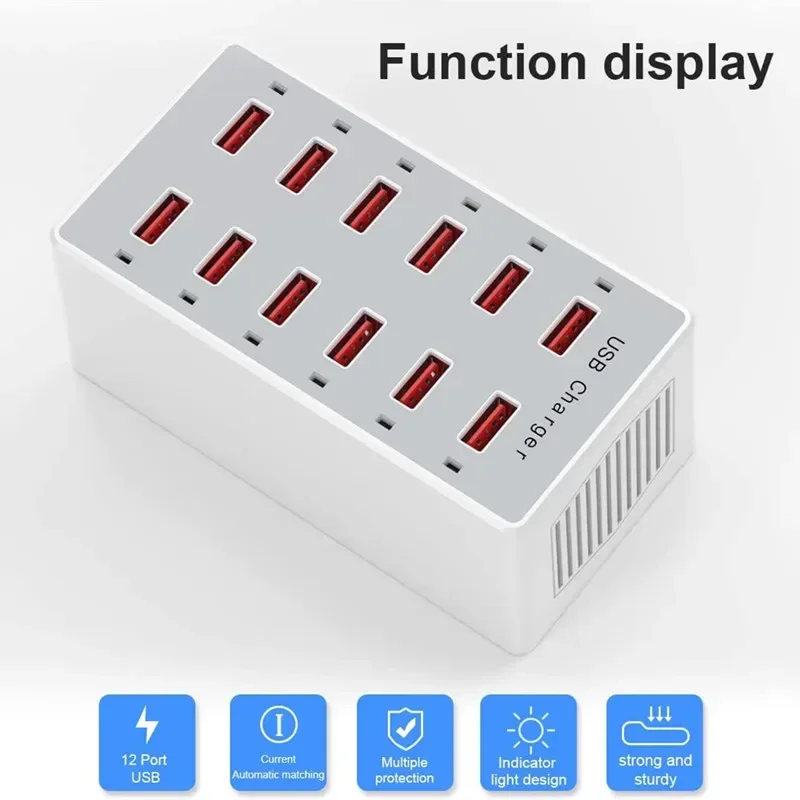 محطة شحن USB ، شاحن جداري للأج - مراجعة Desk Setup Hub وسعره