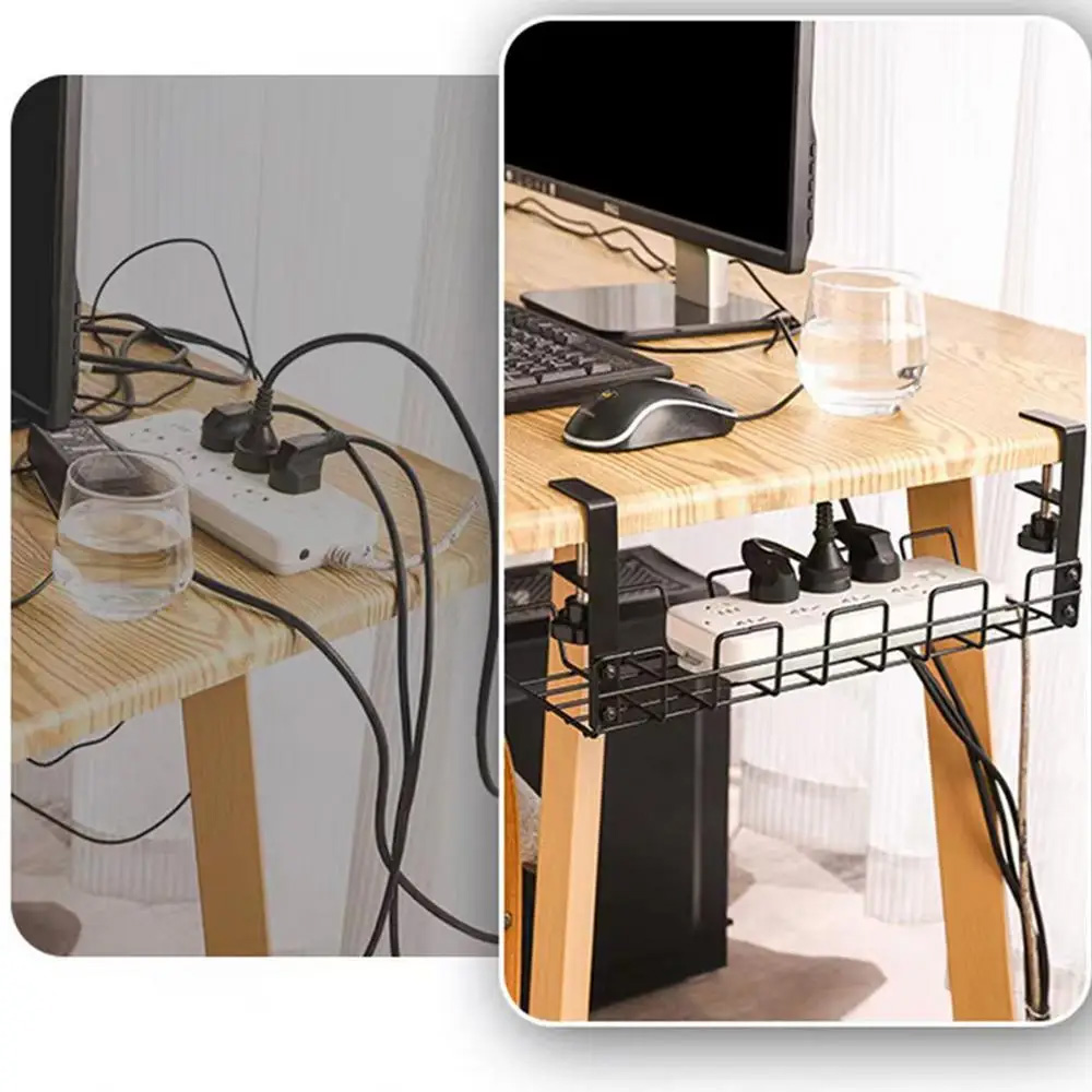 صندوق إدارة الكابلات تحت المكت - مراجعة Desk Setup Shelves وسعره