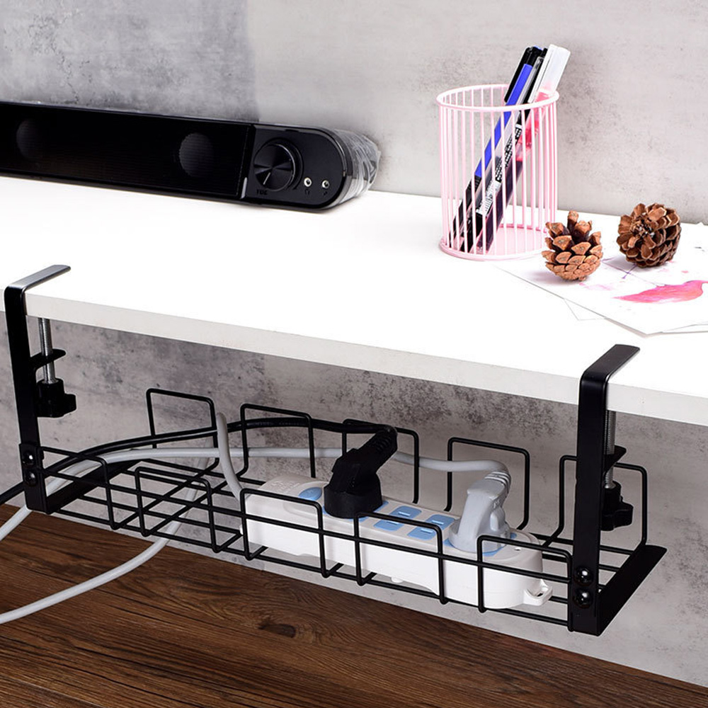 صندوق إدارة الكابلات تحت المكت - مراجعة Desk Setup Shelves وسعره