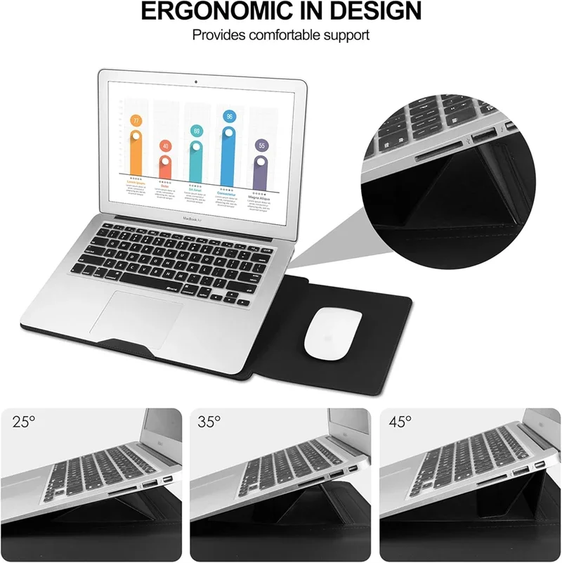 قابل للتعديل حامل جلدية كمبيوت - مراجعة Desk Setup Mac وسعره