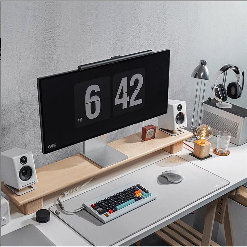 حوامل سماعات سطح المكتب B03B ع - مراجعة Speaker Desk Setup وسعره